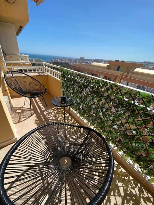 Apt Con Espectacular Vista, Piscinas, Recep 24 Hs Benalmádena Extérieur photo